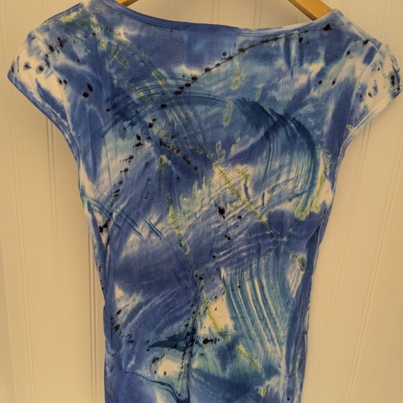 Sloop Jones Top Small Tie Dye Shirt Hand Painted Art - Picture 2 of 5